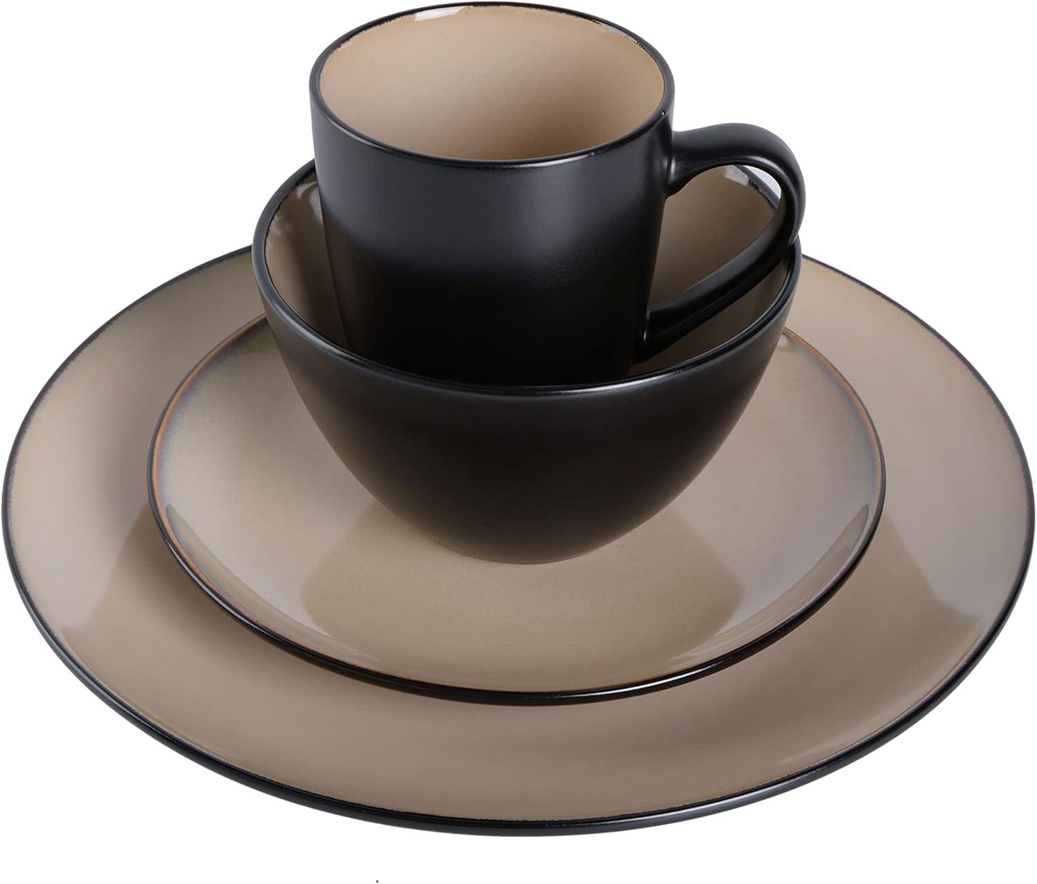 Gibson Elite 16pc Soho Lounge Round Dinnerware Set