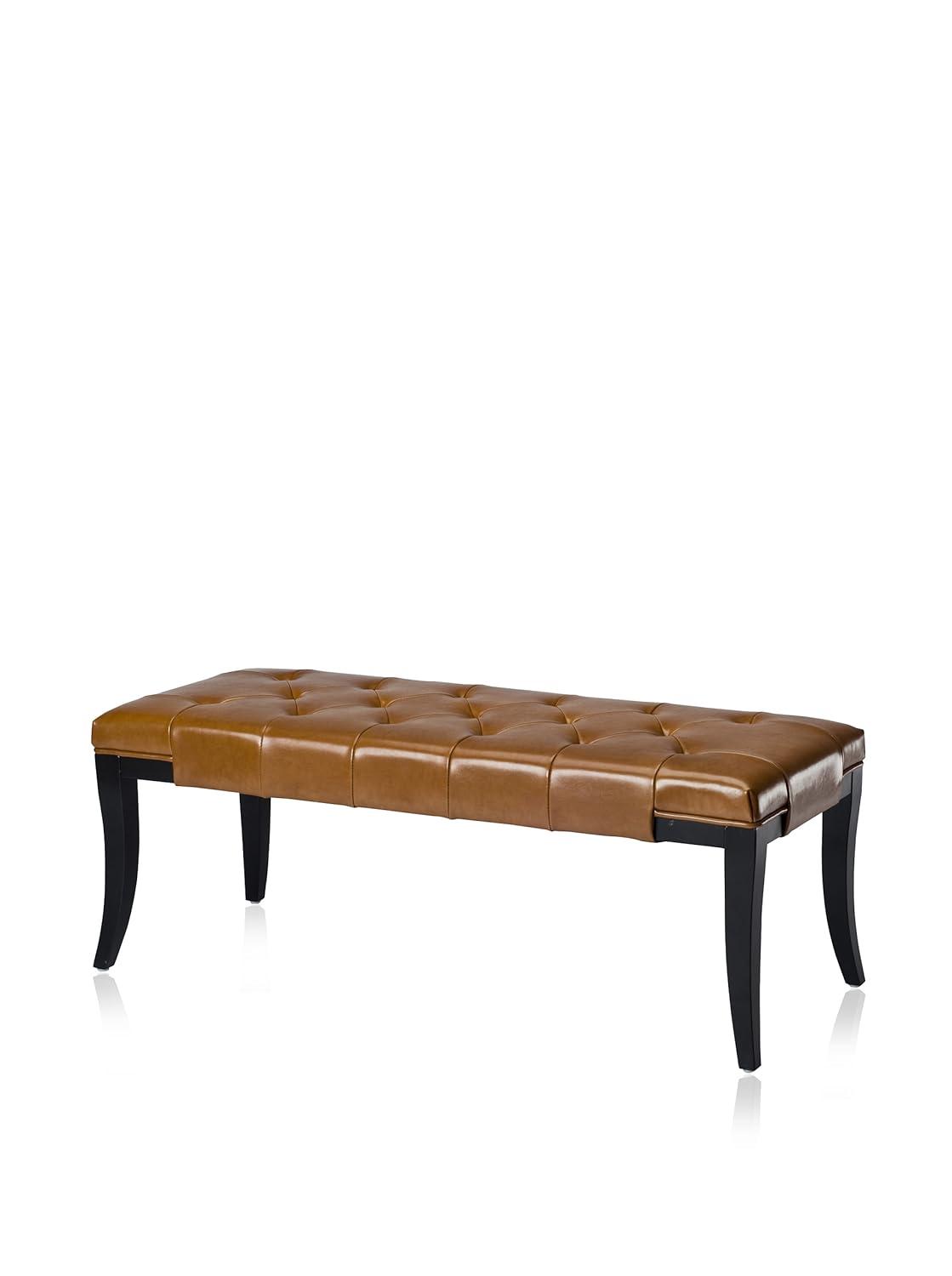 Tyler Bench - Saddle - Safavieh