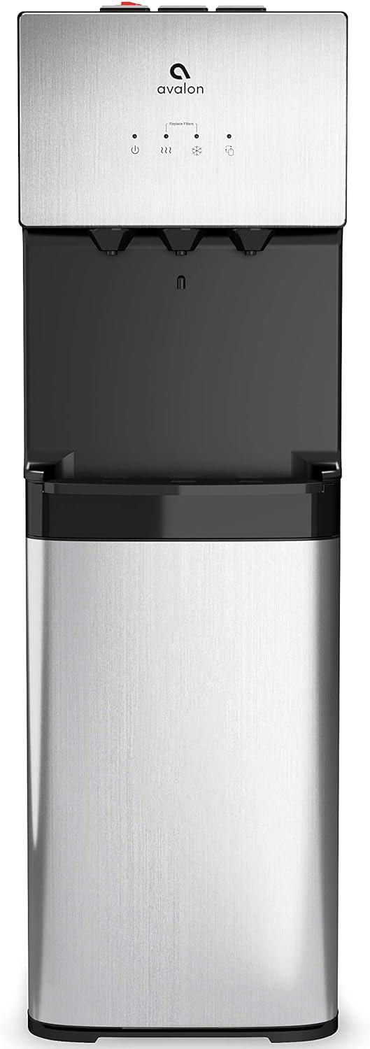 Avalon Bottom Loading Water Dispenser with Filtration - 3 Temperature Settings - Hot, Cold & Room Water, Durable Stainless Steel Construction - UL/Energy Star/NSF Approved