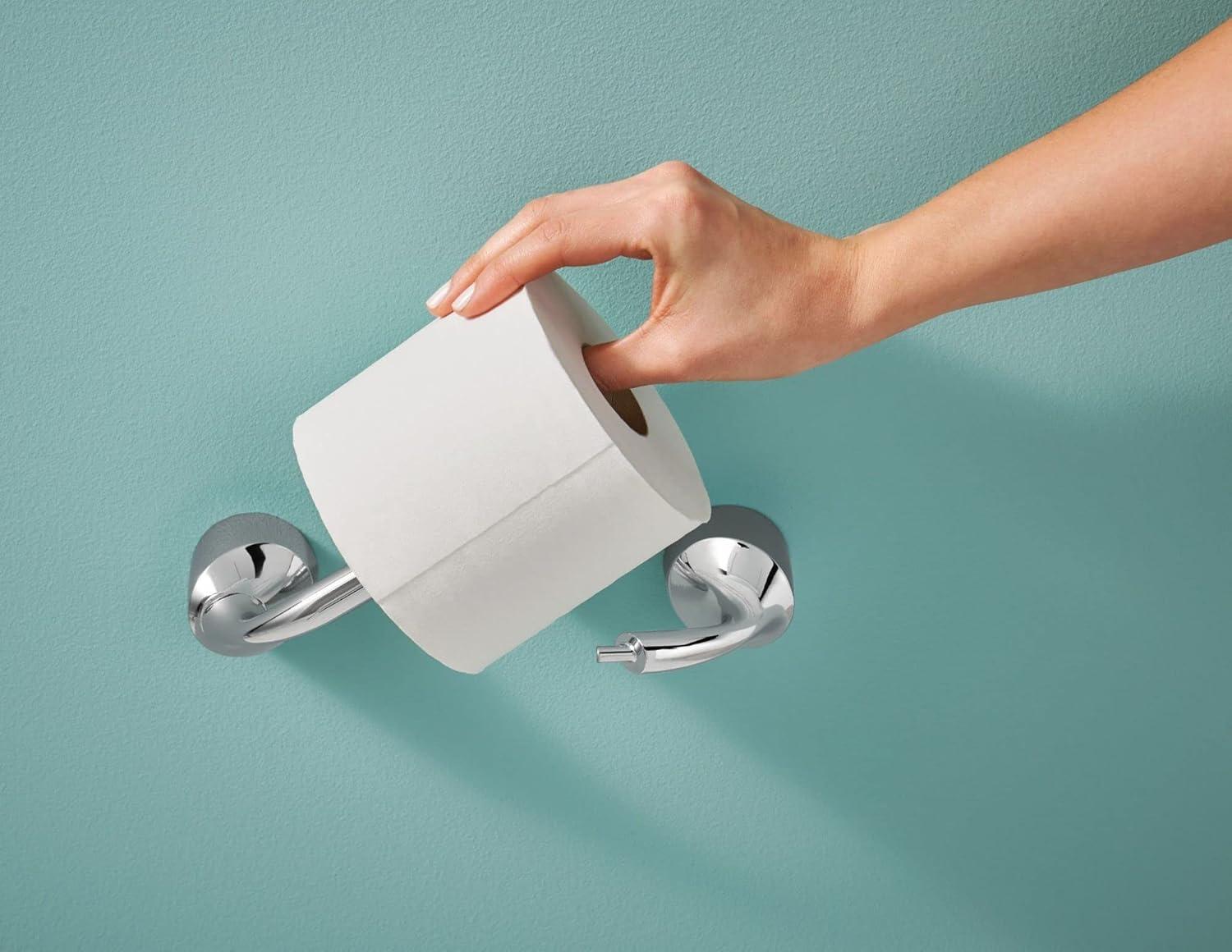 Moen Idora Chrome Pivoting Toilet Paper Holder