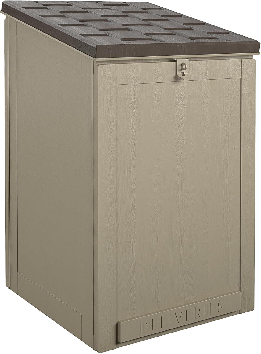 Cosco Outdoor Living BoxGuard Large Lockable Package Delivery and Storage Box 6.3 cubic ft