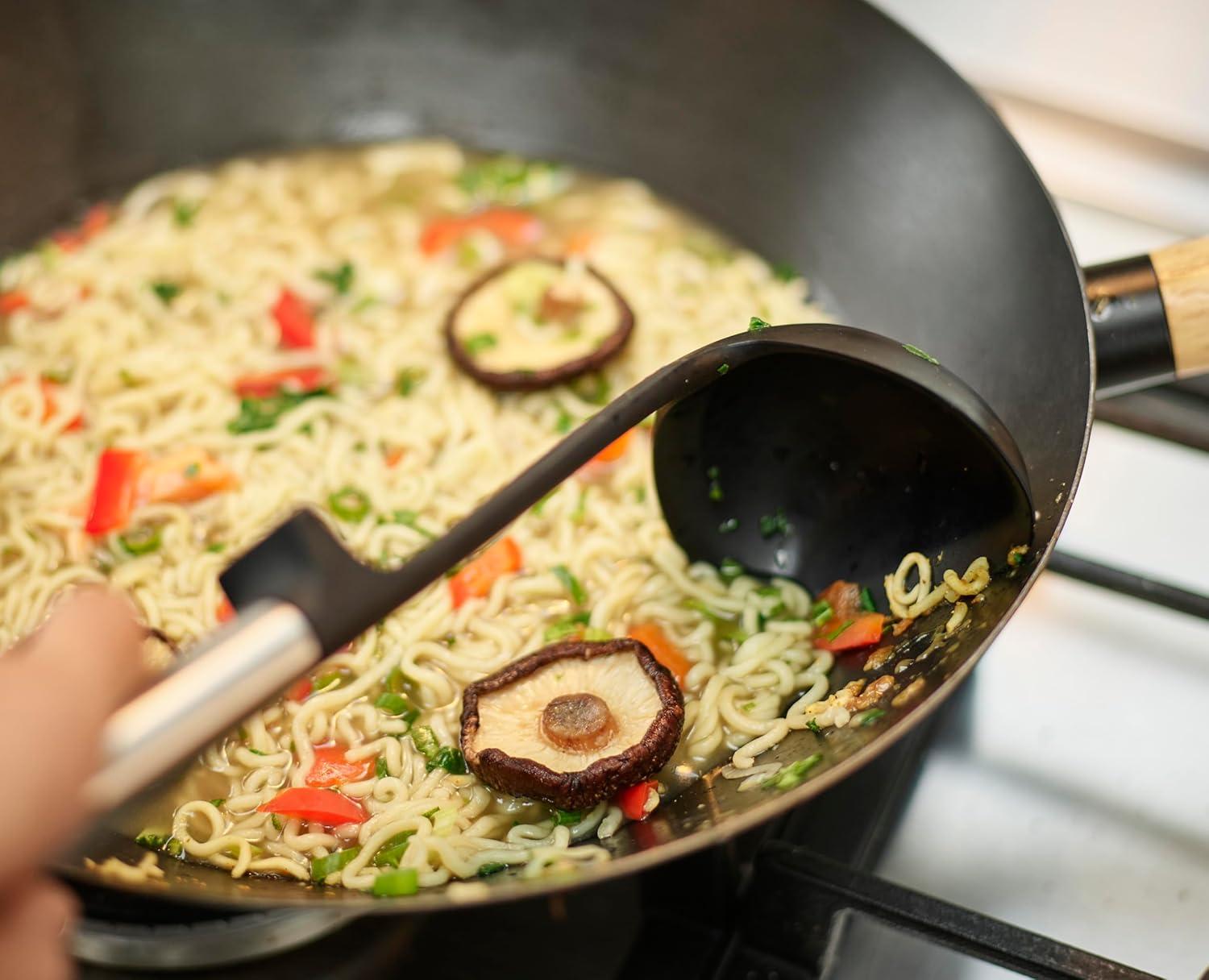 Joseph Joseph Joseph Joseph Elevate Fusion 3-Piece Utensil Set with Storage Stand