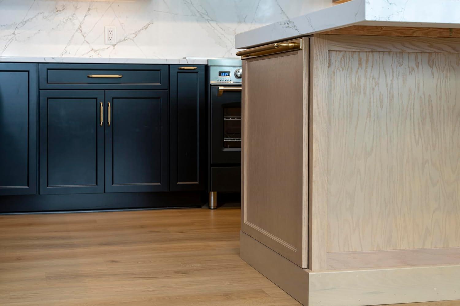 Rev-A-Shelf Rev-A-Shelf Double Pull Out Bottom Mount Trash Can, Gray