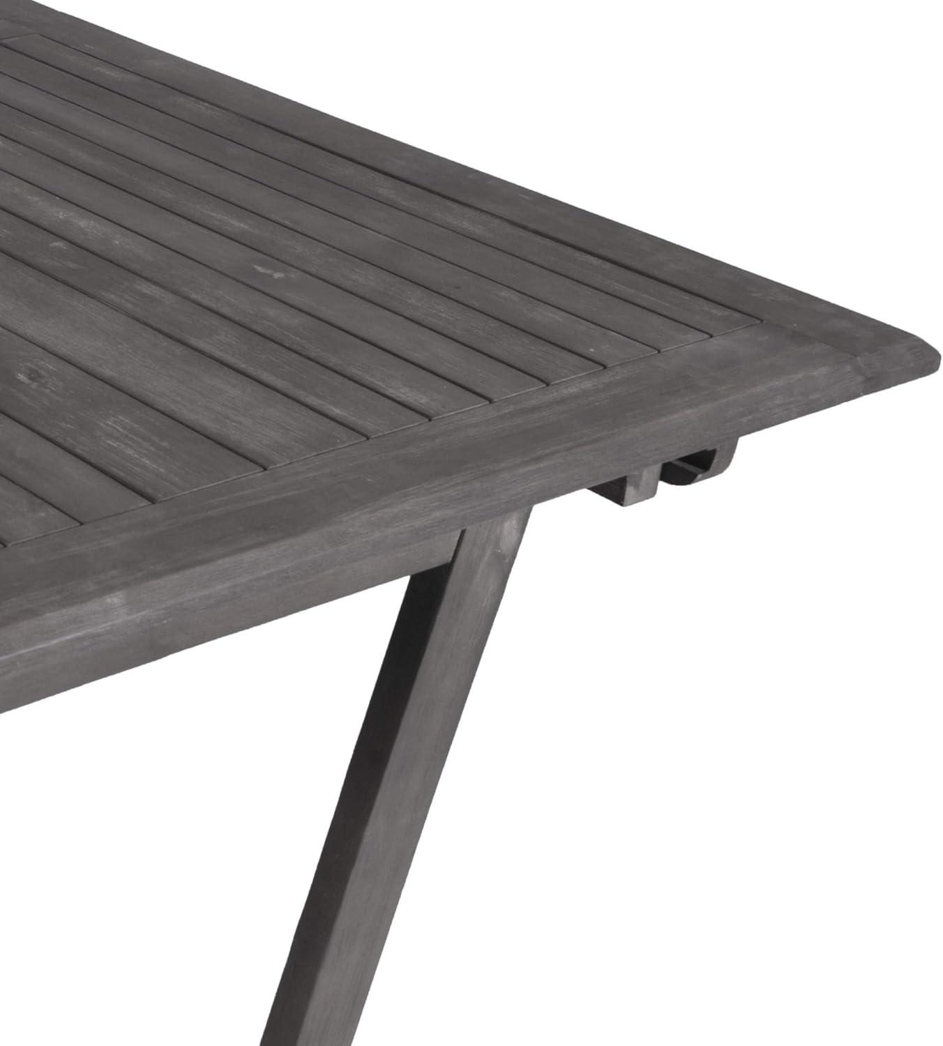 Renaissance-Inspired Outdoor Patio Wood Side Table - Timeless Elegance for Your Garden