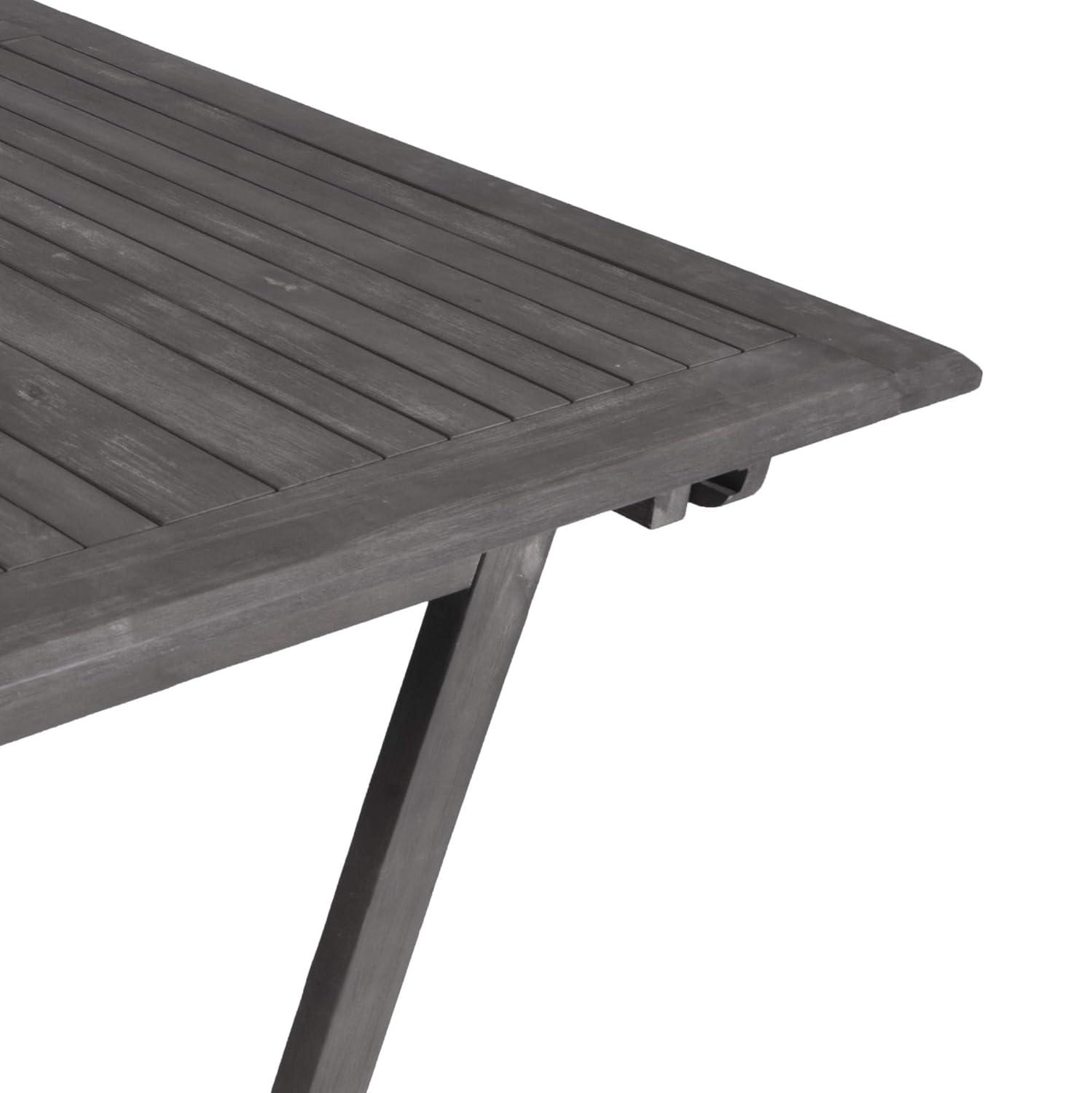 Renaissance-Inspired Outdoor Patio Wood Side Table - Timeless Elegance for Your Garden
