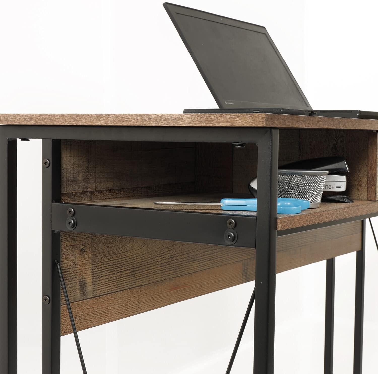 Mountain Ridge Metal Base Writing Desk