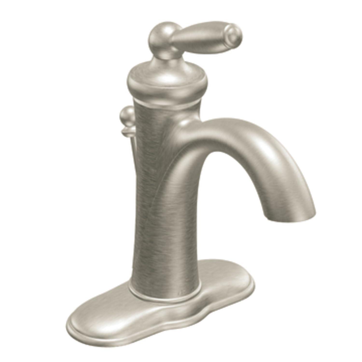 Brantford Single Hole Bathroom Faucet with Drain Assembly