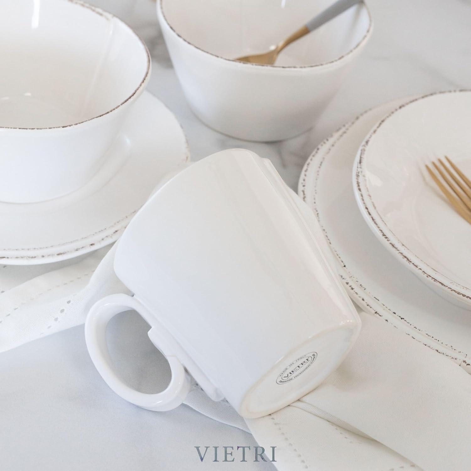 White Ceramic Microwave Safe Coffee Mug