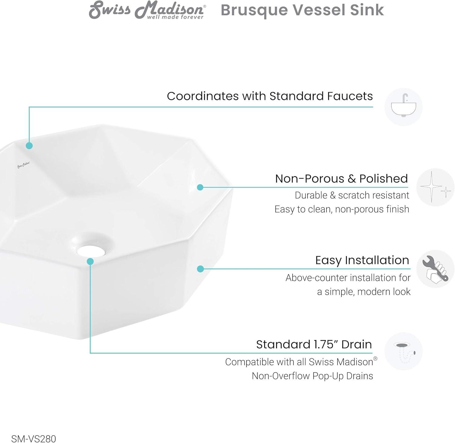 Brusque Vessel Sink