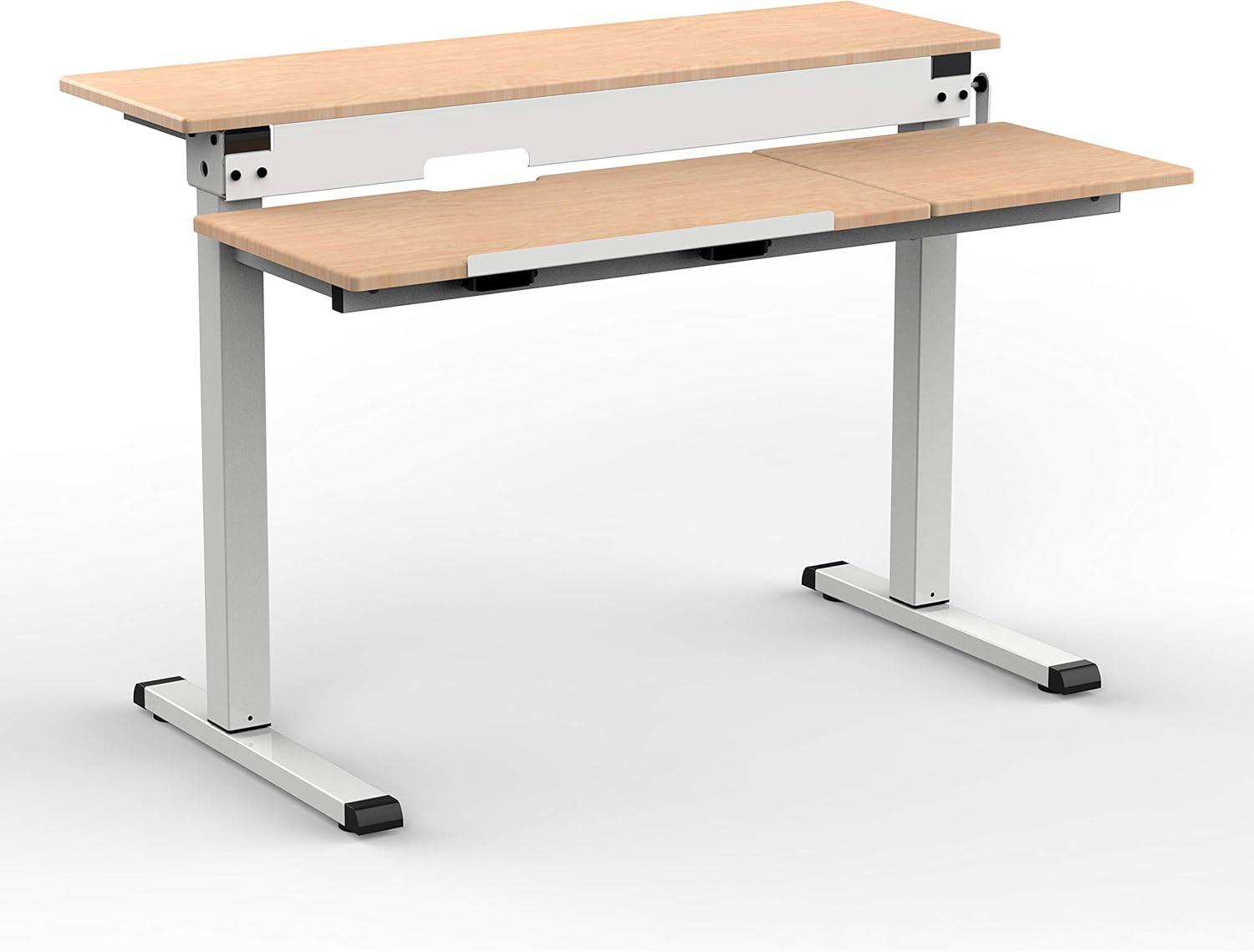 Leidah Adjustable Metal Base Standing Desk