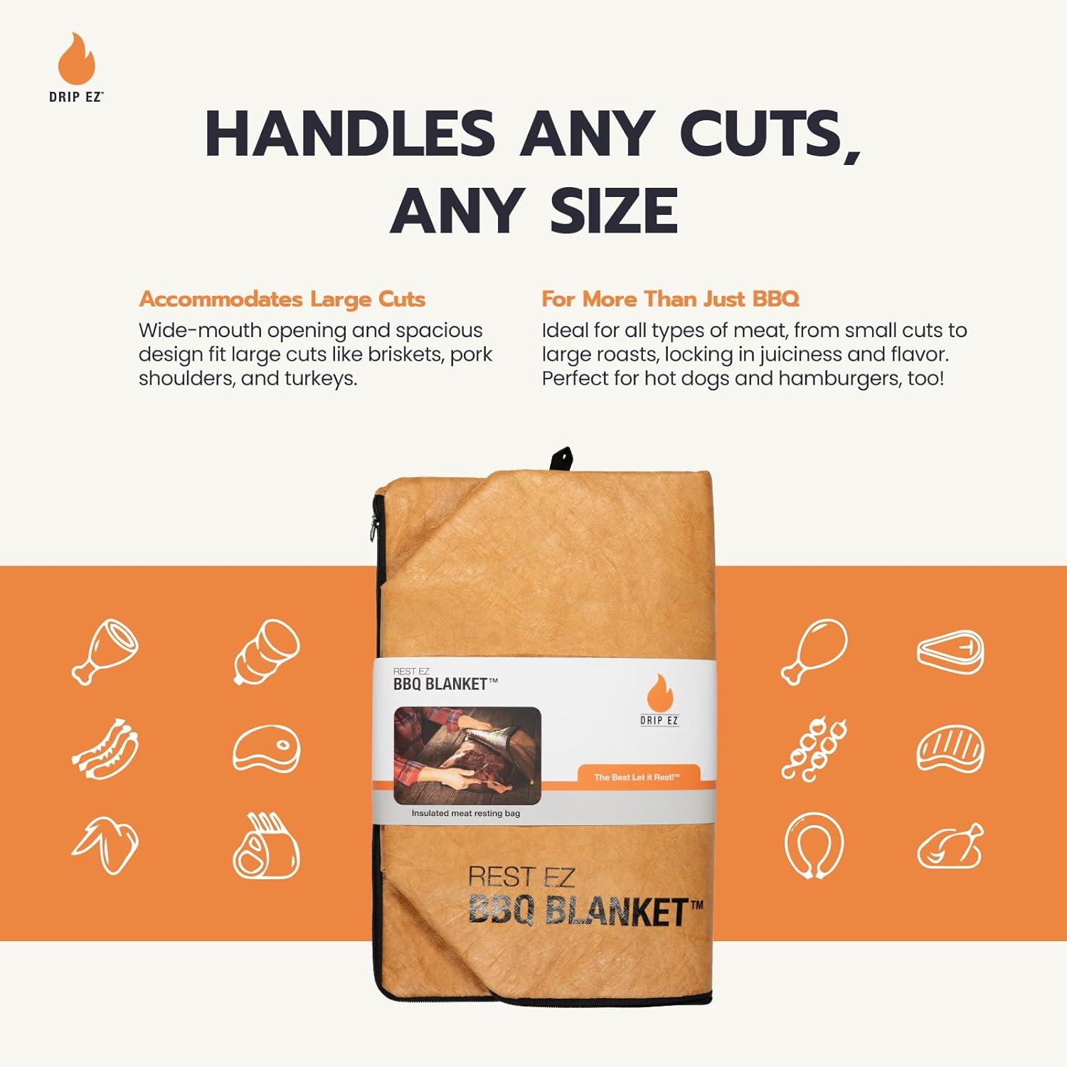 Rest EZ Insulated Heavy-Duty BBQ Meat Resting Bag