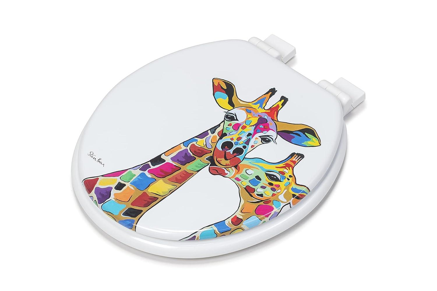 Francie And Josie Round Toilet Seat and Lid