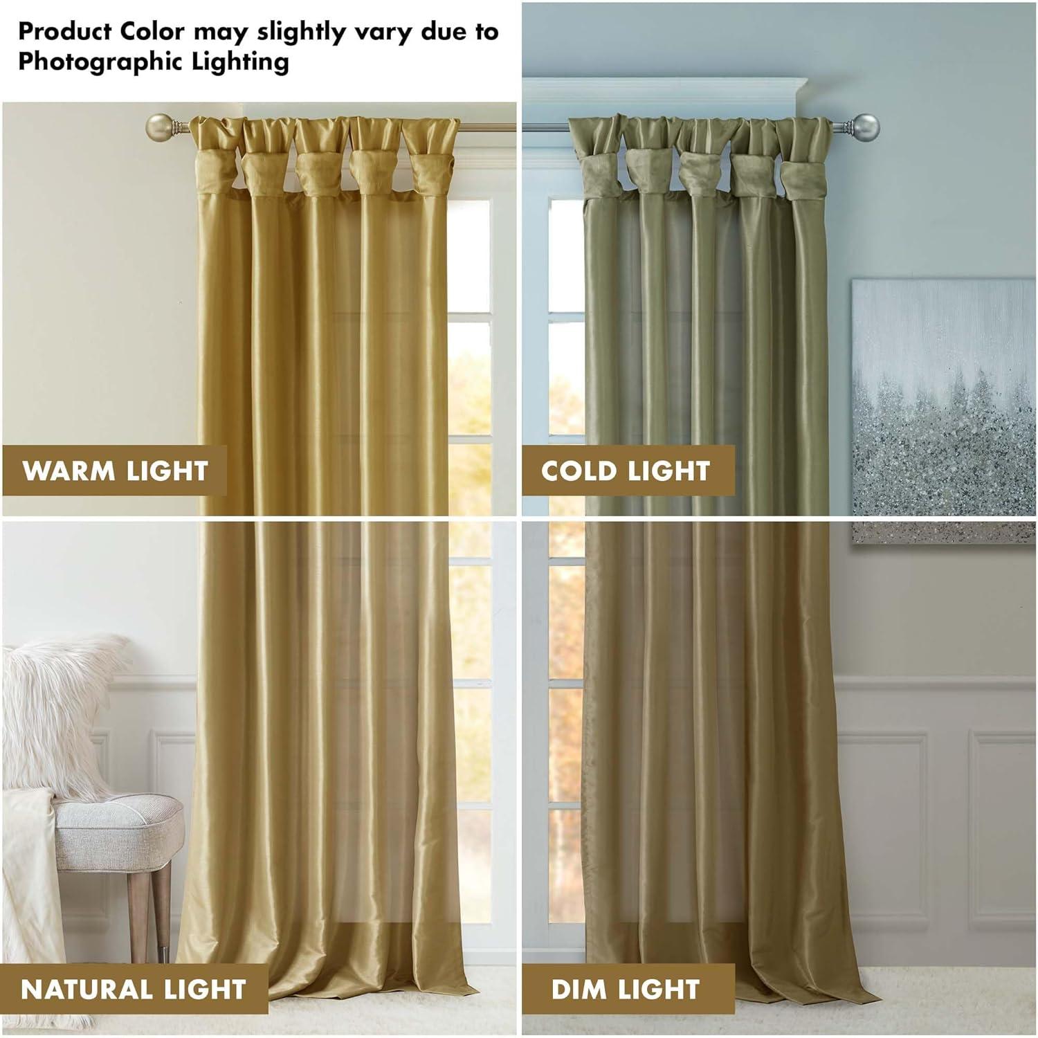 Madison Park Rivau Light-Filtering Single Curtain Panel