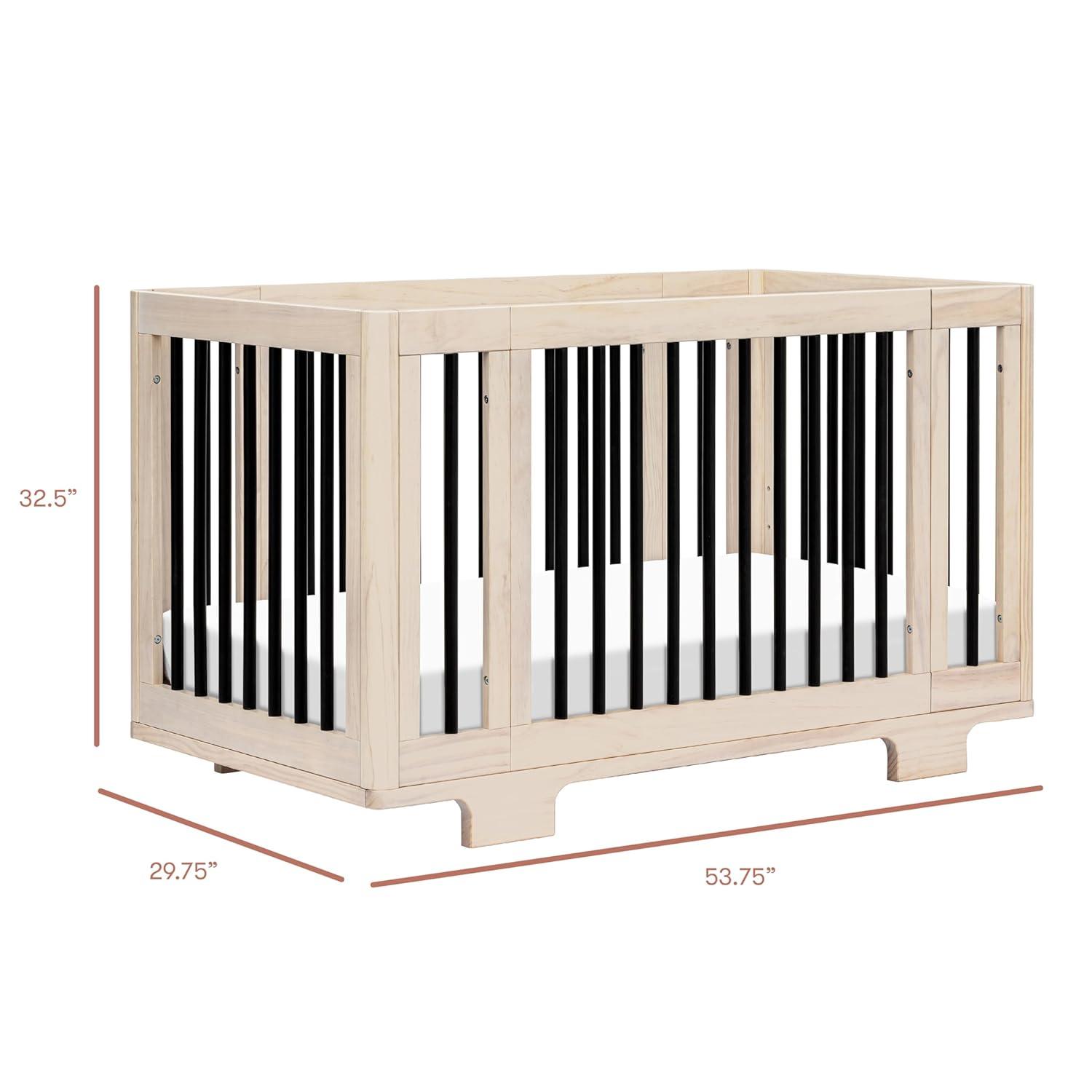Yuzu 8-In-1 Convertible Crib With All-Stages Conversion Kits
