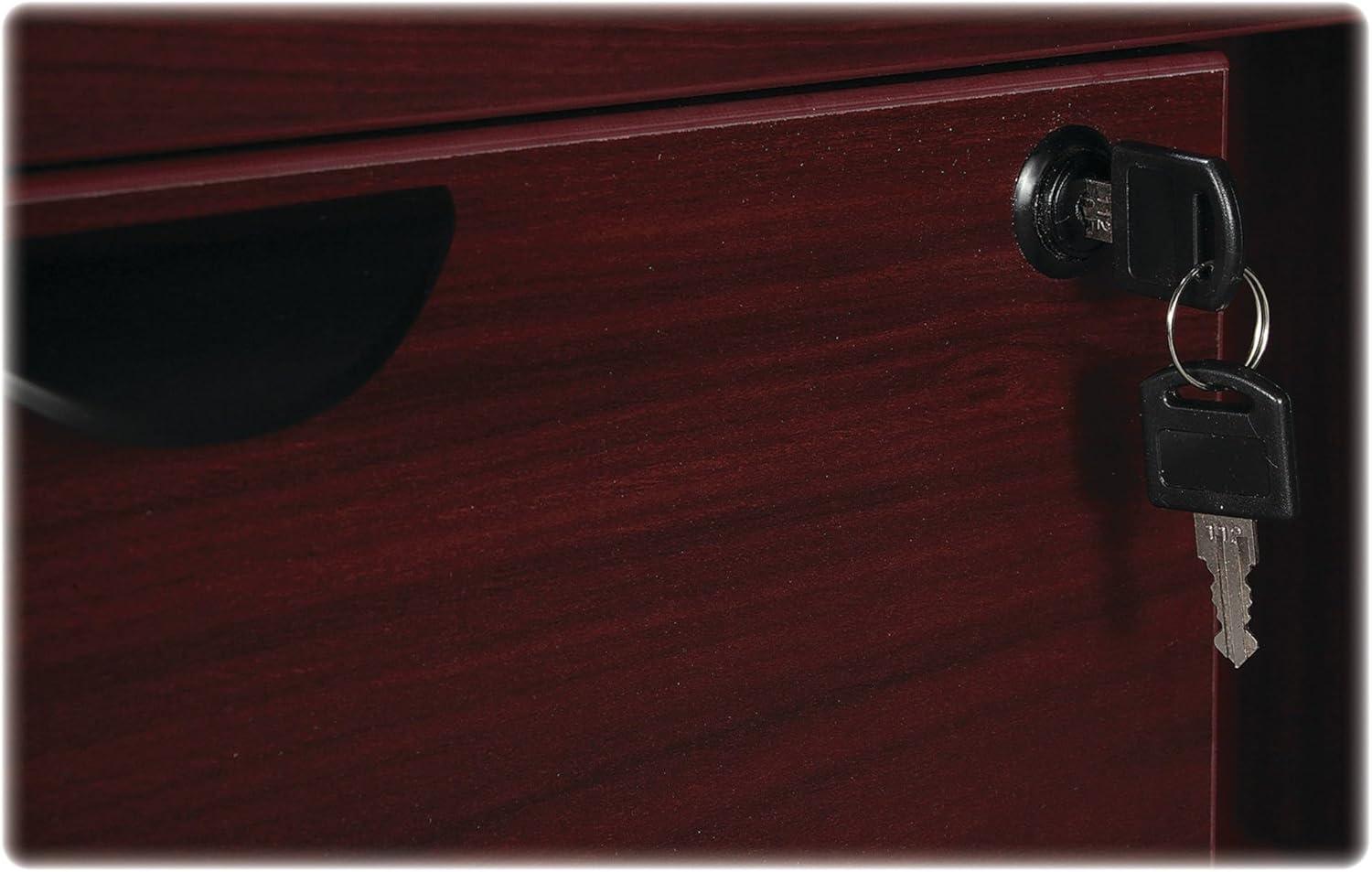Lorell Prominence Pedestal Desk PD3060DPMY