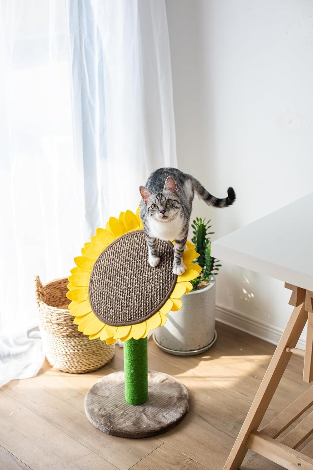 Catry Catry 26" Sunflower Scratching Post