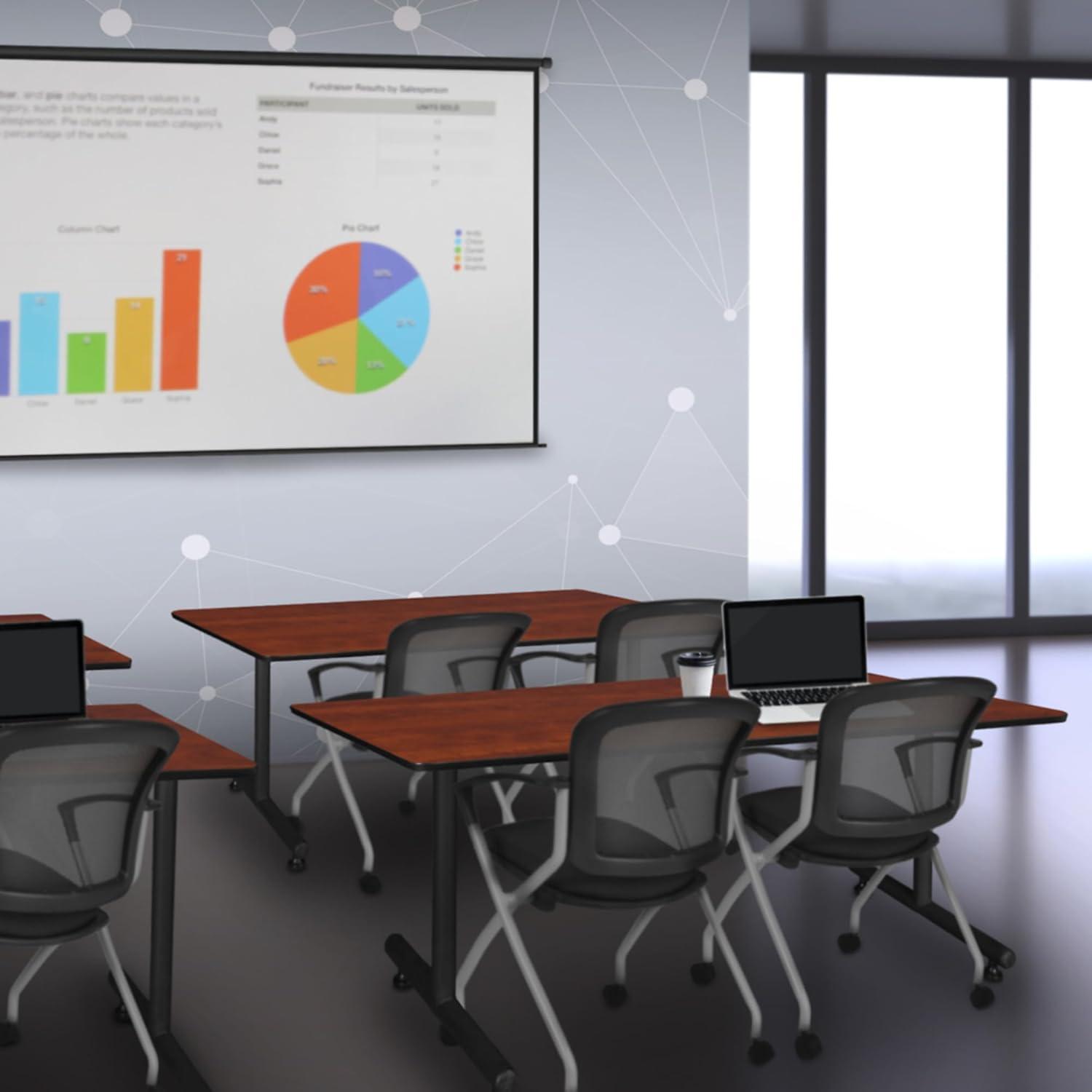 Kobe Cherry Laminate 60"x30" Rectangular Training Table