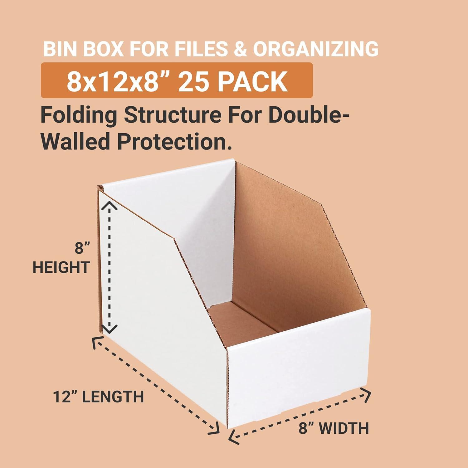 Jumbo Open Top Bin Boxes SHPBINJ8128