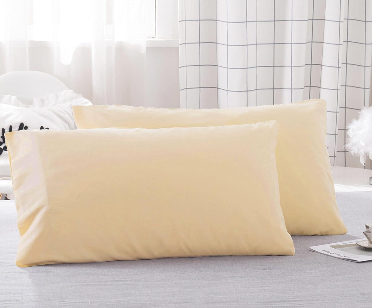 Bare Home Microfiber Pillowcase Set Envelope Closure