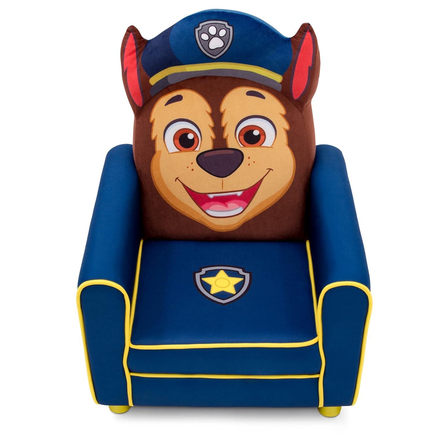 PAW Patrol Chase Figural Upholstered Kids' Chair - Delta Children