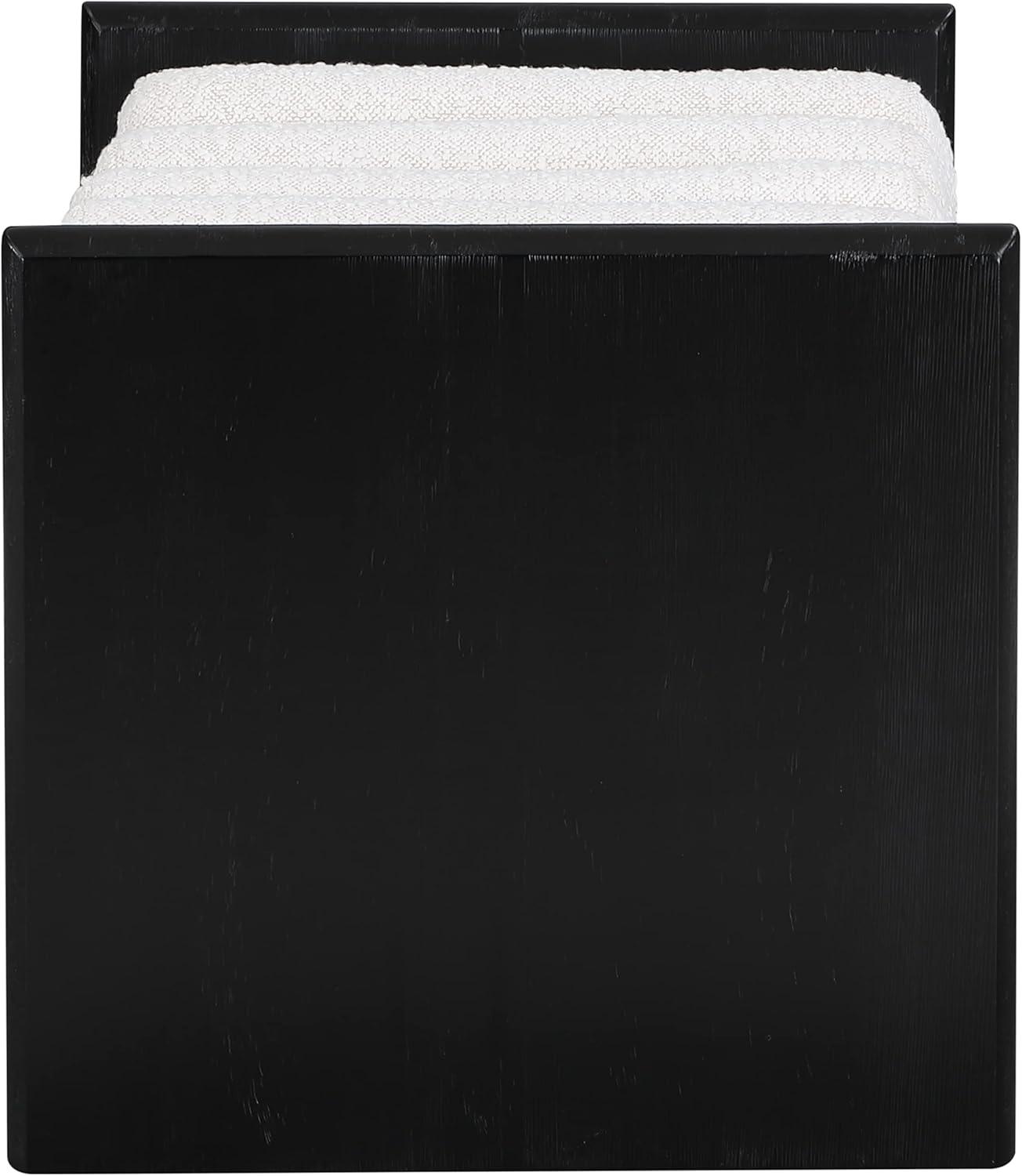 Reeves Boucle Wood Bench