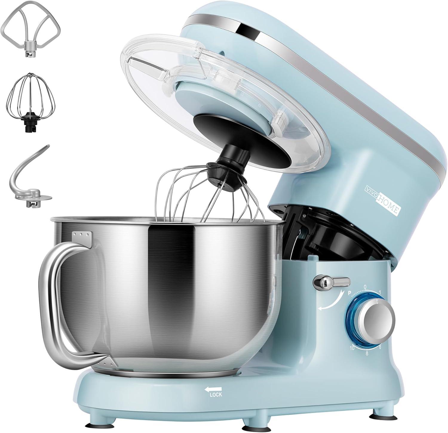 660W 10 Speed 6 Quart Tilt-Head Stand Mixer