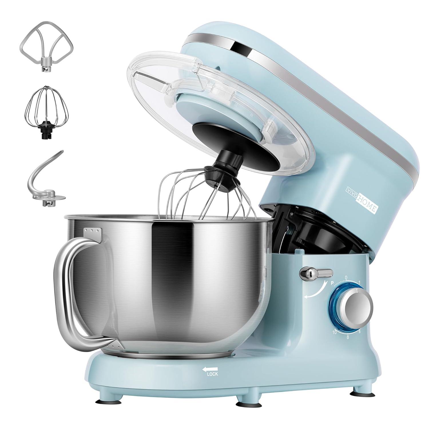 660W 10 Speed 6 Quart Tilt-Head Stand Mixer