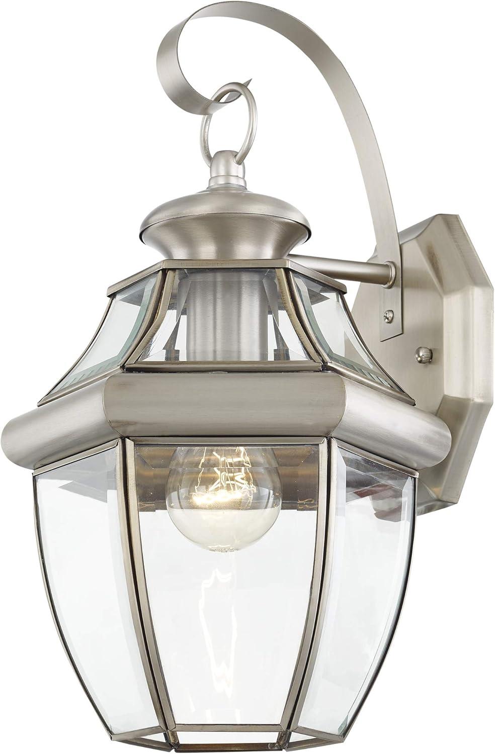 Livex Lighting Monterey 1 - Light Wall Light in  Brushed Nickel