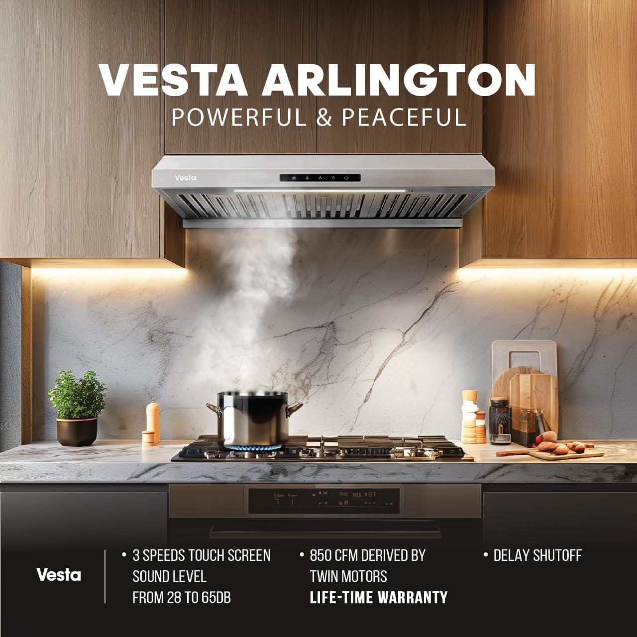 Arlington 850CFM 30'' Stainless Steel Under Cabinet