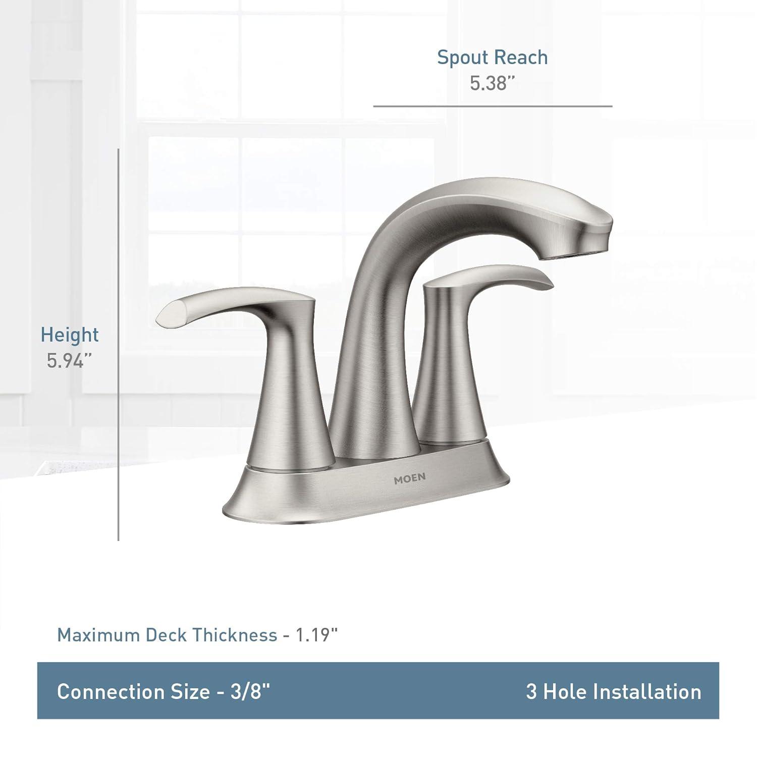 Graeden Centerset Bathroom Faucet with Drain Assembly