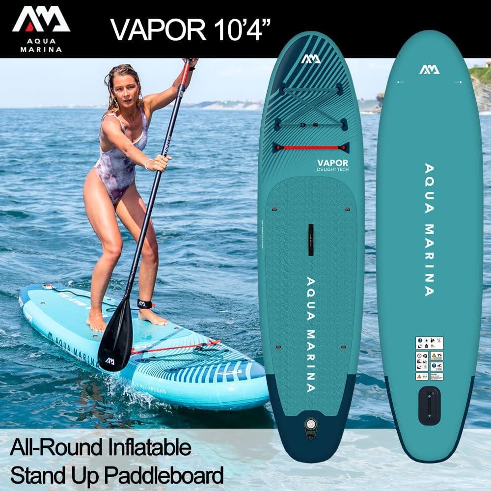 Aqua Marina 10.4'' Vapor Aqua Splash Paddleboard - Aqua Blue