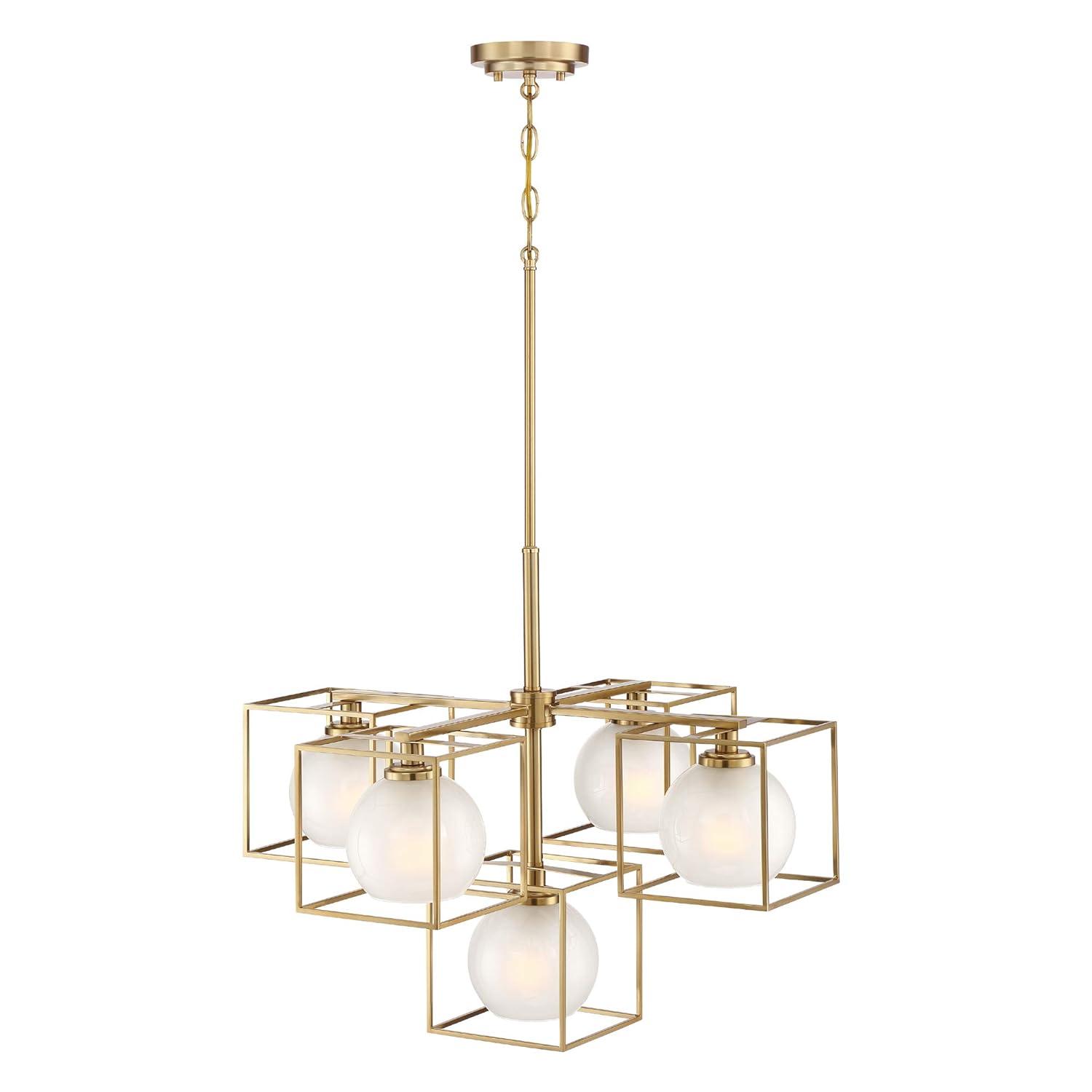 94585-BG-Designers Fountain-Cowen - 5 Light Chandelier     -Traditional Installation