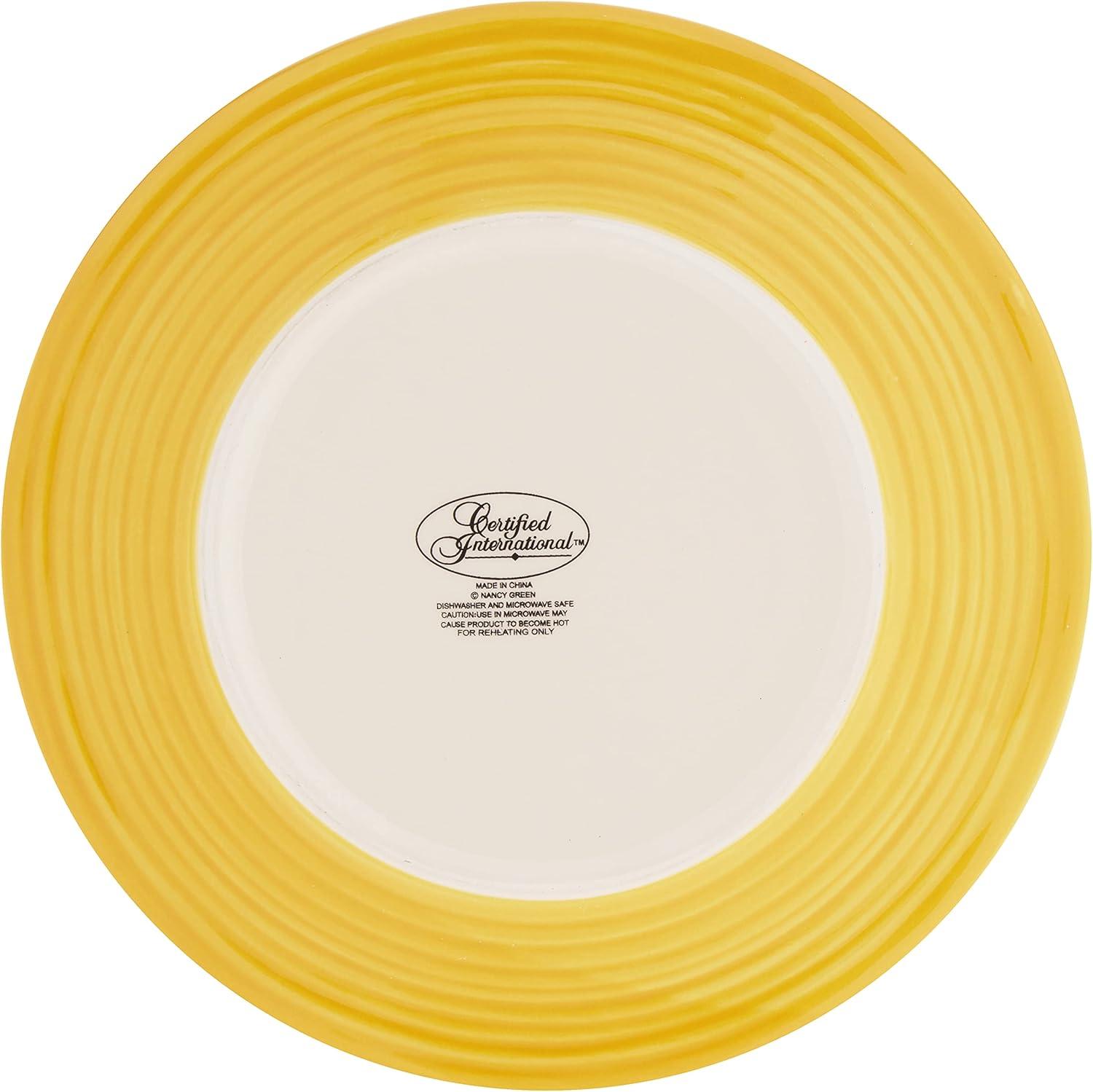 Certified International Valencia 8.75" Dessert Plates