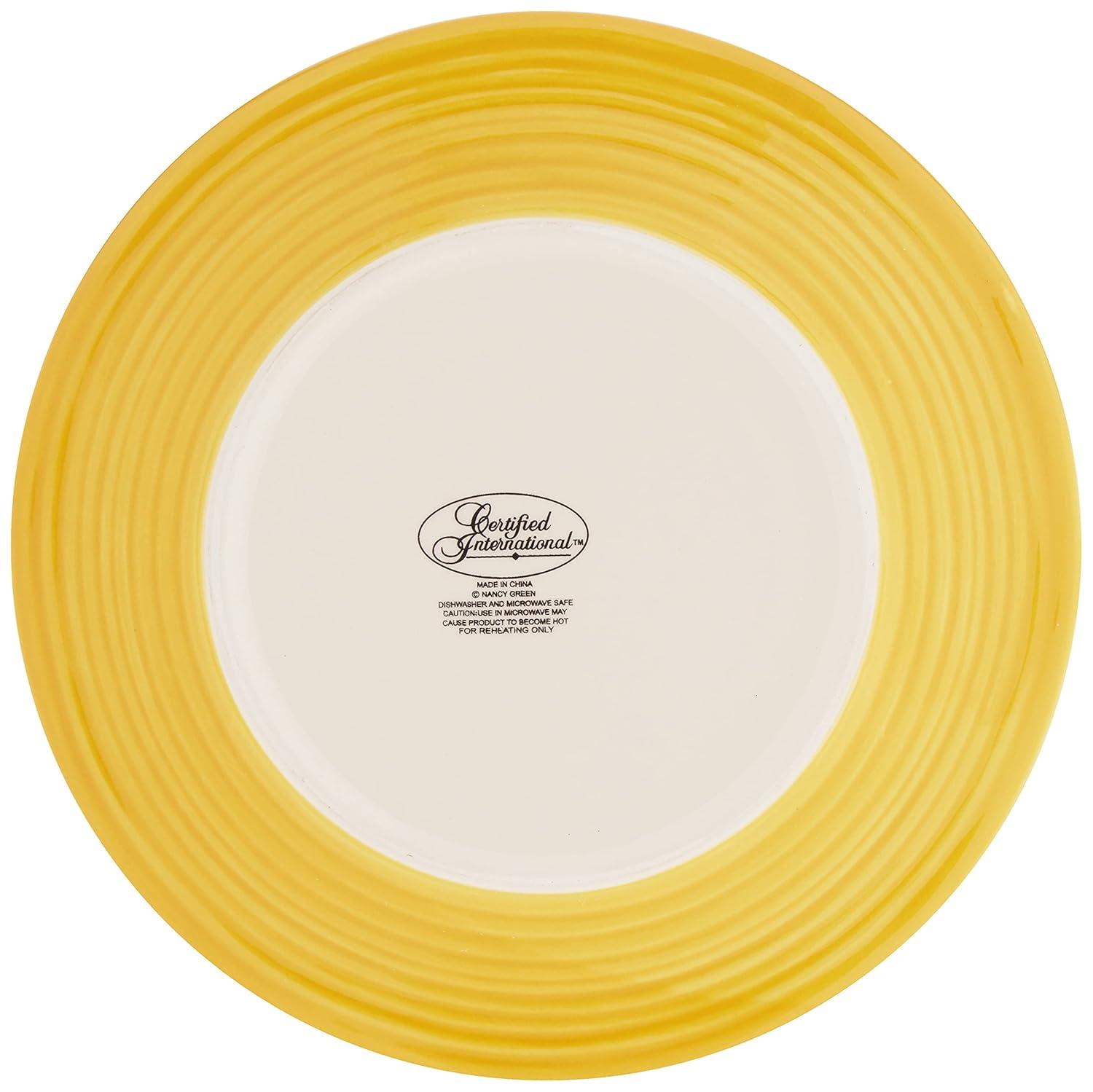 Certified International Valencia 8.75" Dessert Plates (Set of 4)