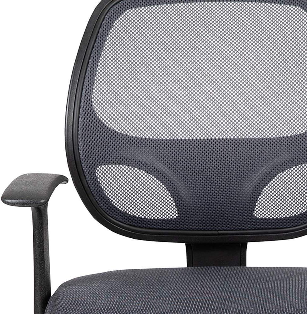 Mid-Back Mesh Swivel Ergonomic Task Office Chair - Arms