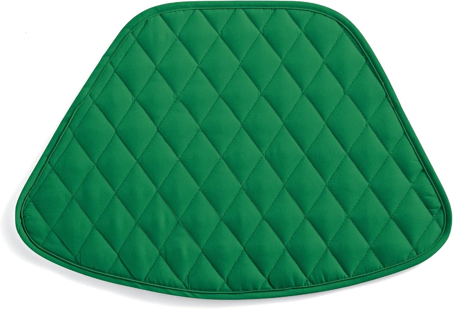 Collections Etc Kitchen Table Placemat and Centerpiece Set - 7 Pc, Holiday Green