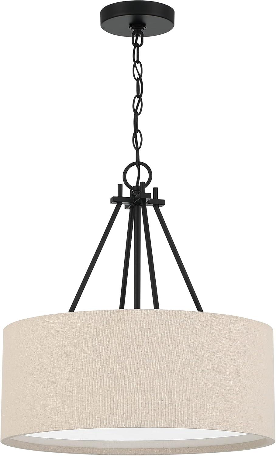 Craftmade Lighting Duke 3 - Light Pendant in  Flat Black