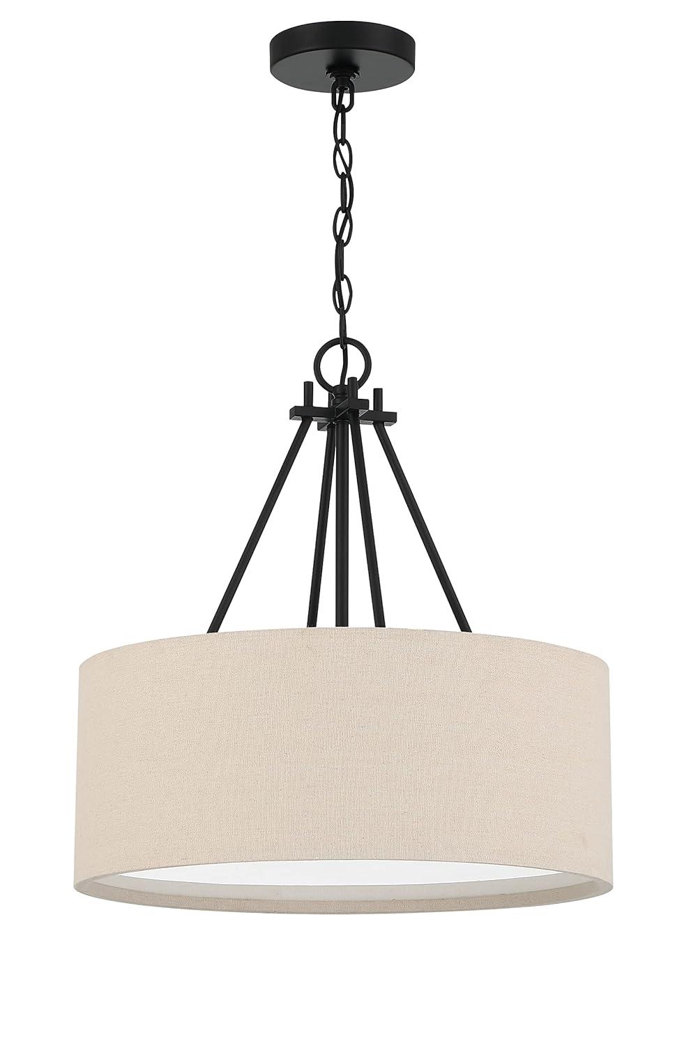 Craftmade Lighting Duke 3 - Light Pendant in  Flat Black