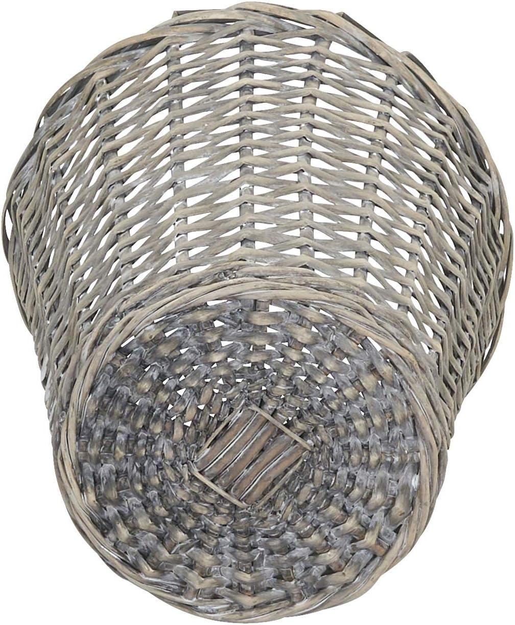 Willow Wicker Open Waste Basket