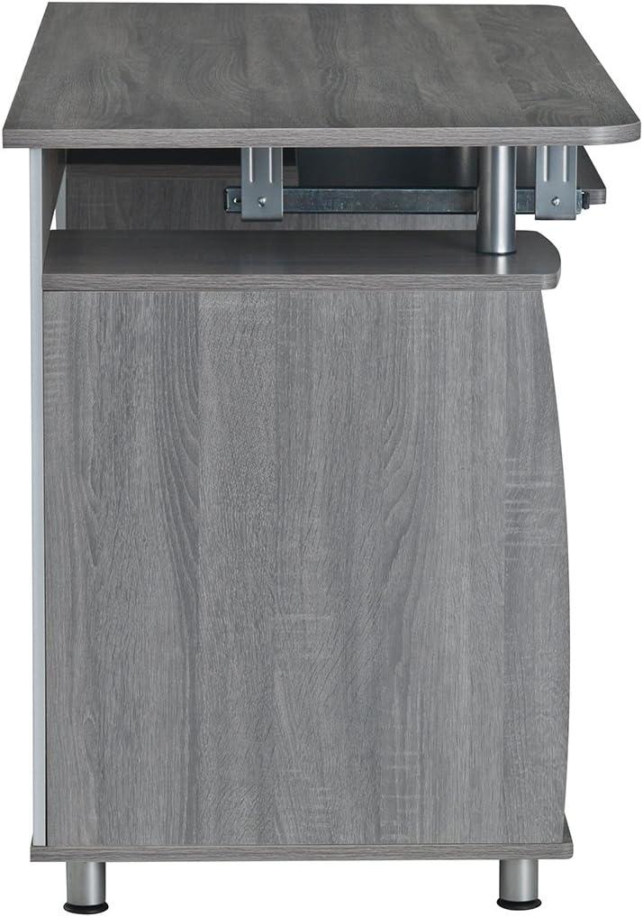 Complete Workstation Computer Desk with Storage, Keyboard Tray - Techni Mobili