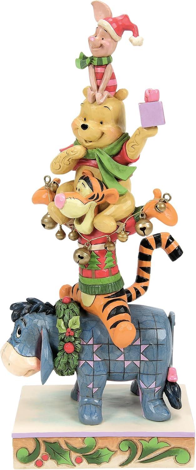 Jim Shore Jim Shore Disney Traditions Pooh & Friends Stacked Figurine 9.75in