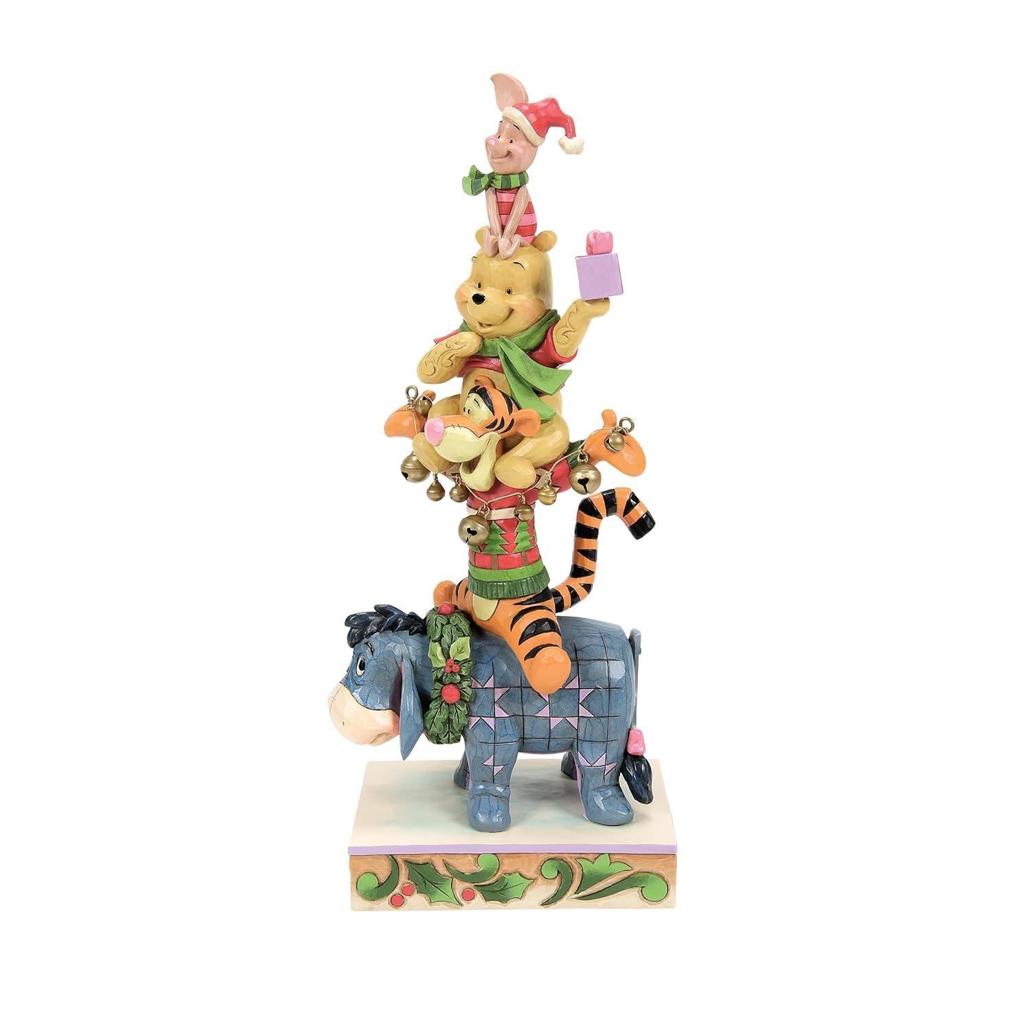 Jim Shore Jim Shore Disney Traditions Pooh & Friends Stacked Figurine 9.75in