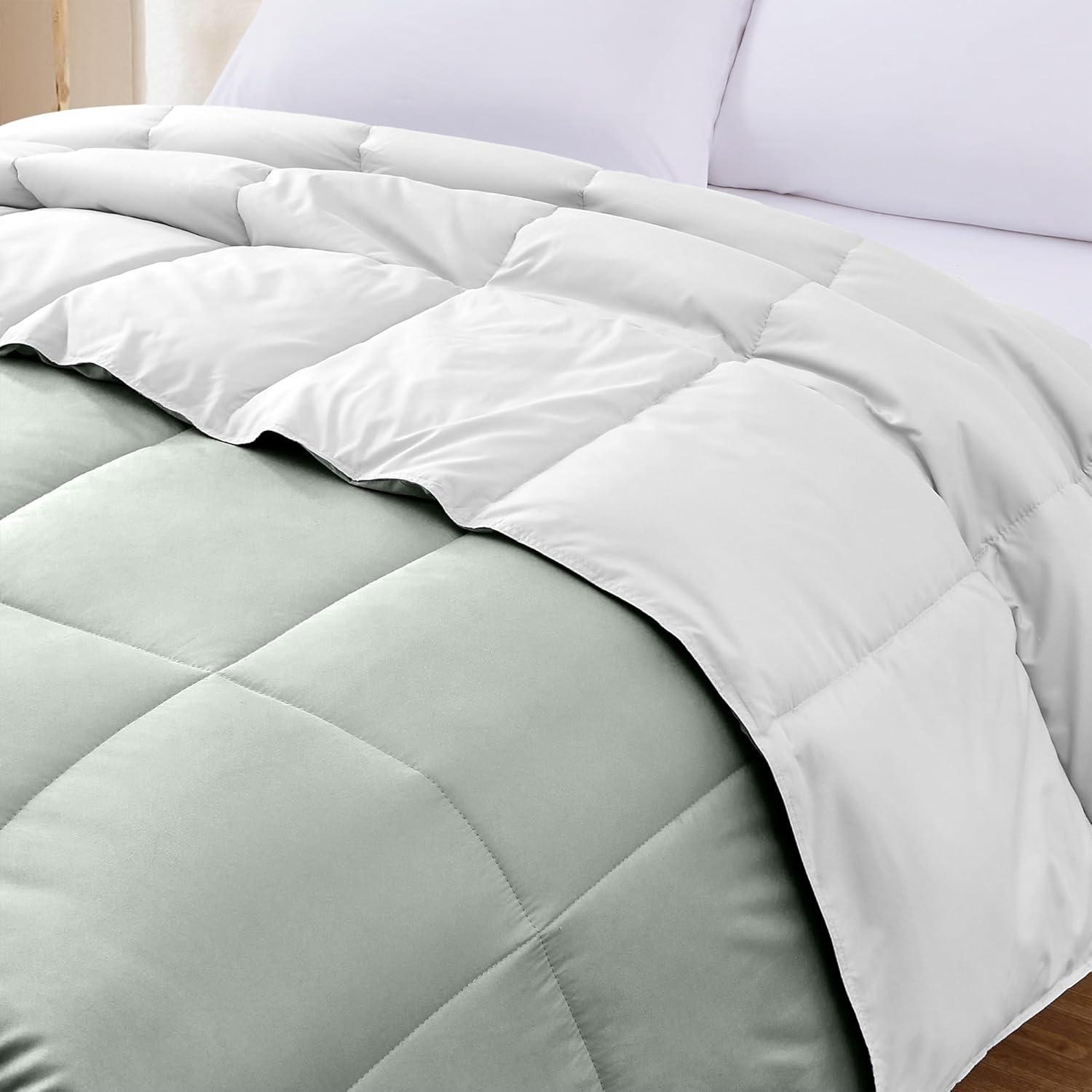 Modern Threads Modern Threads Sanctuary by PCT Down Alternative Microfiber Quilted Reversible Comforter & Duvet Ins