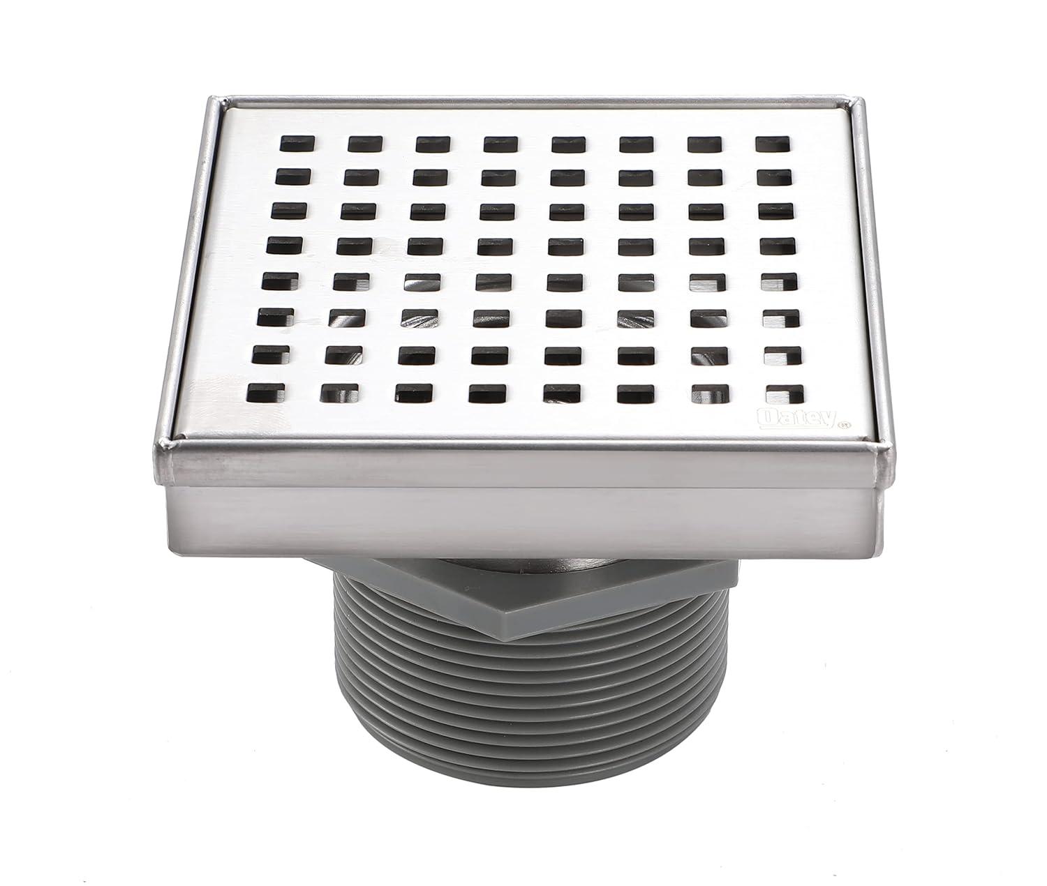 Design House 542852-SS Grid Shower Drain