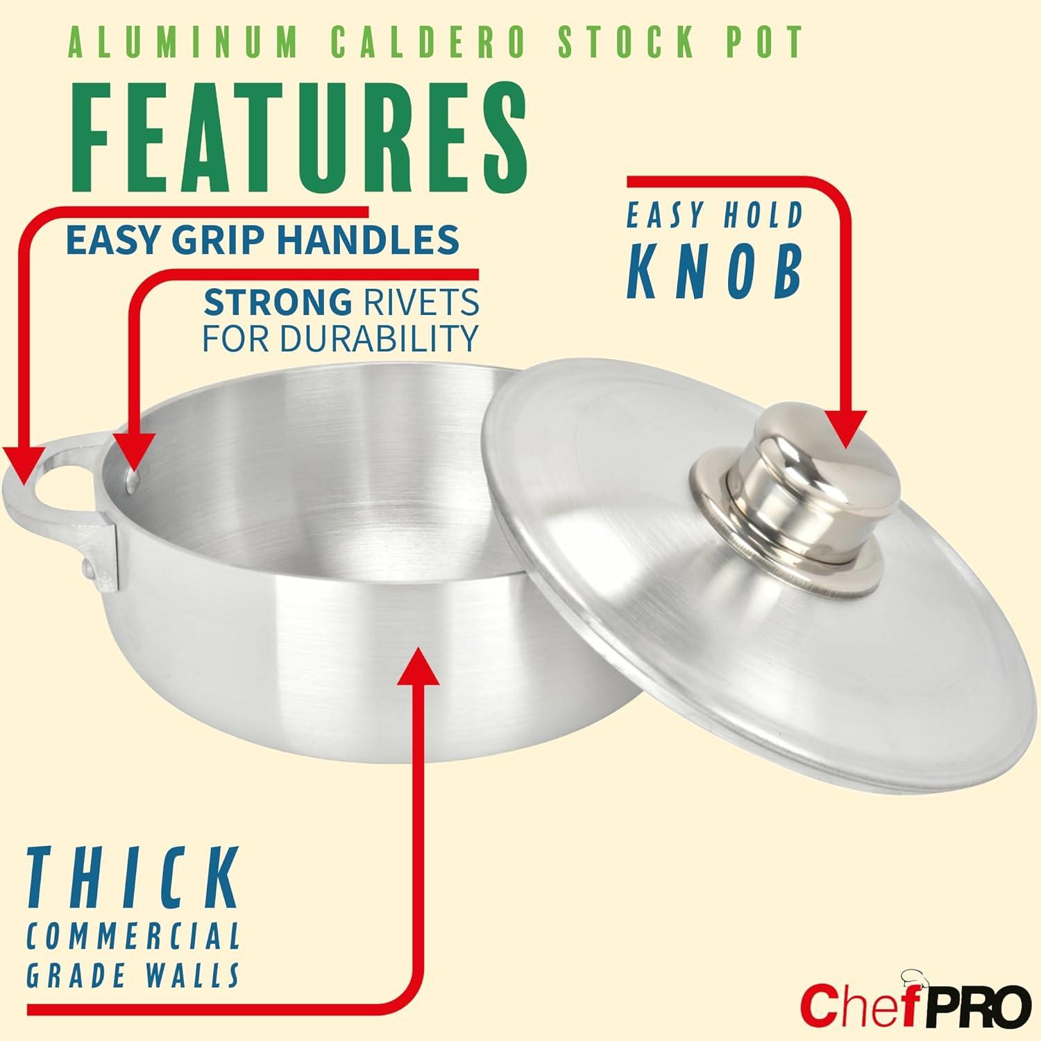 Chef Pro Chef Pro Aluminum Stock Pot