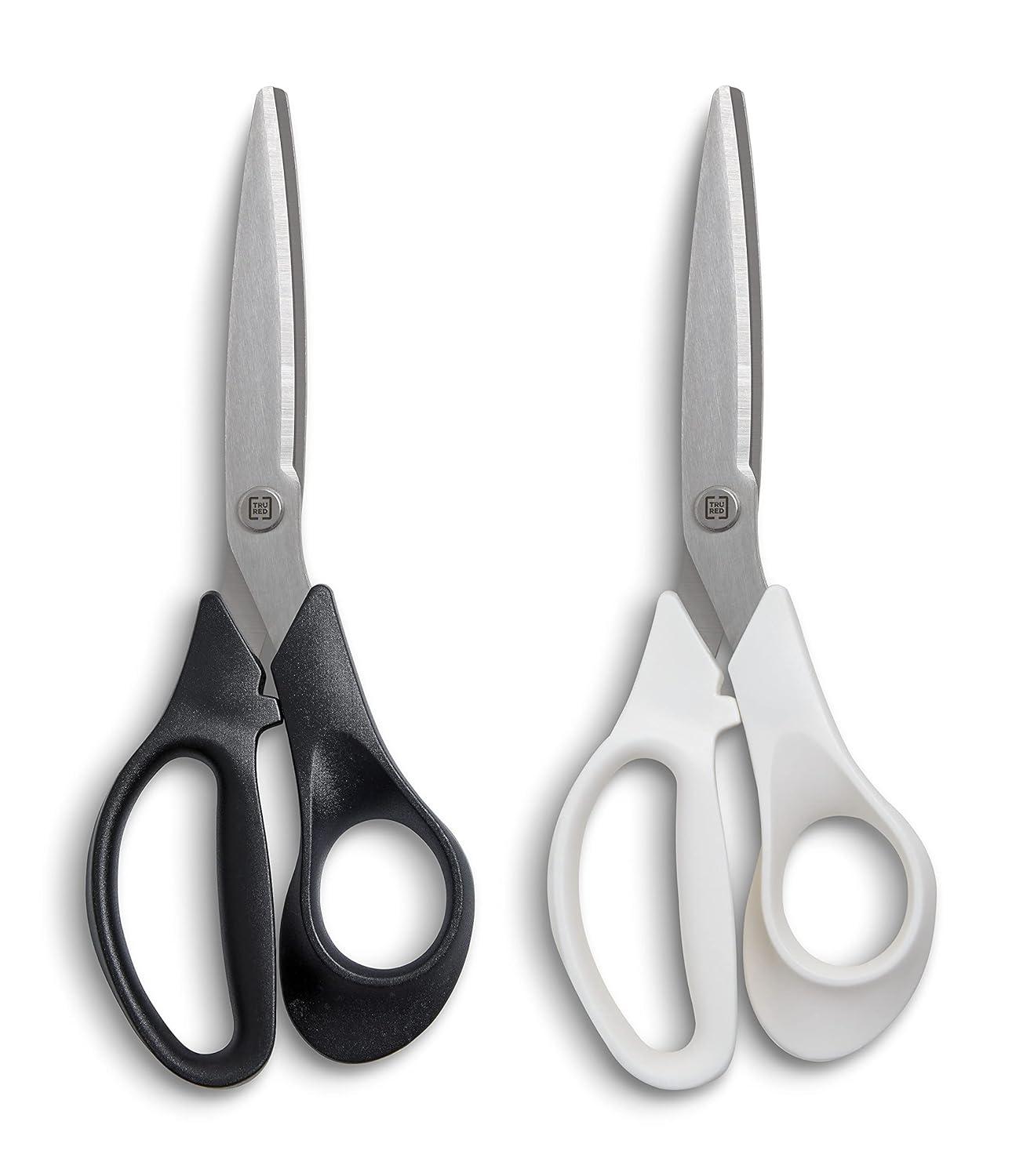 TRU RED 8 Stainless Steel Scissors Straight Handle TR55030