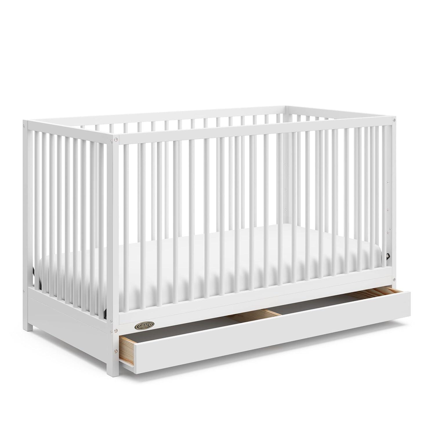 Teddi 5-in-1 Convertible Crib with Storage