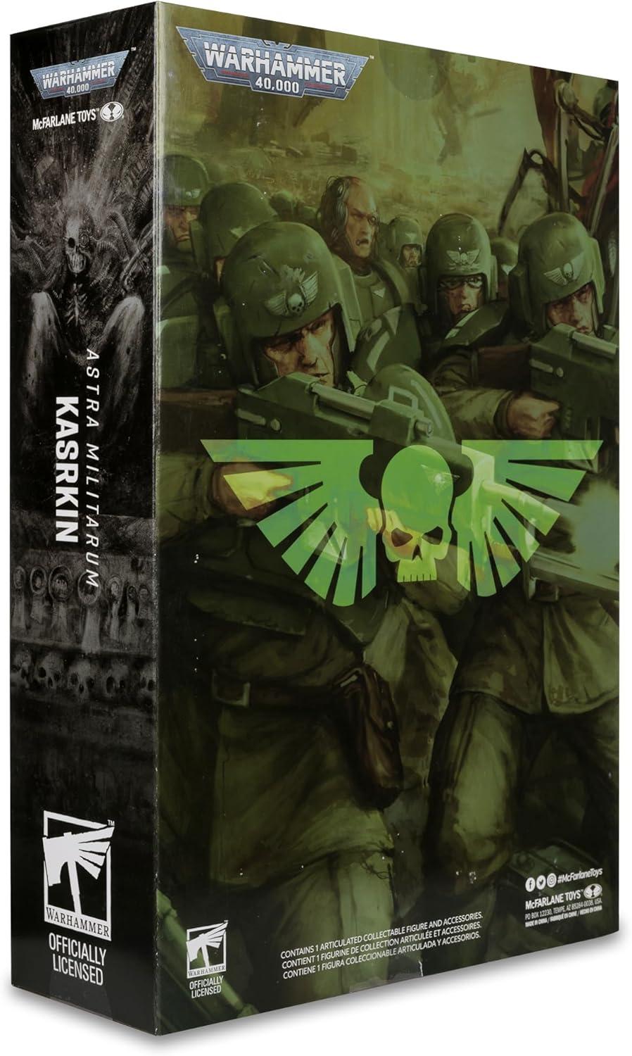 McFarlane - Warhammer 40K - Astra Militarum - 7" Kasrkin Action Figure, McFarlane Toys, Gifts