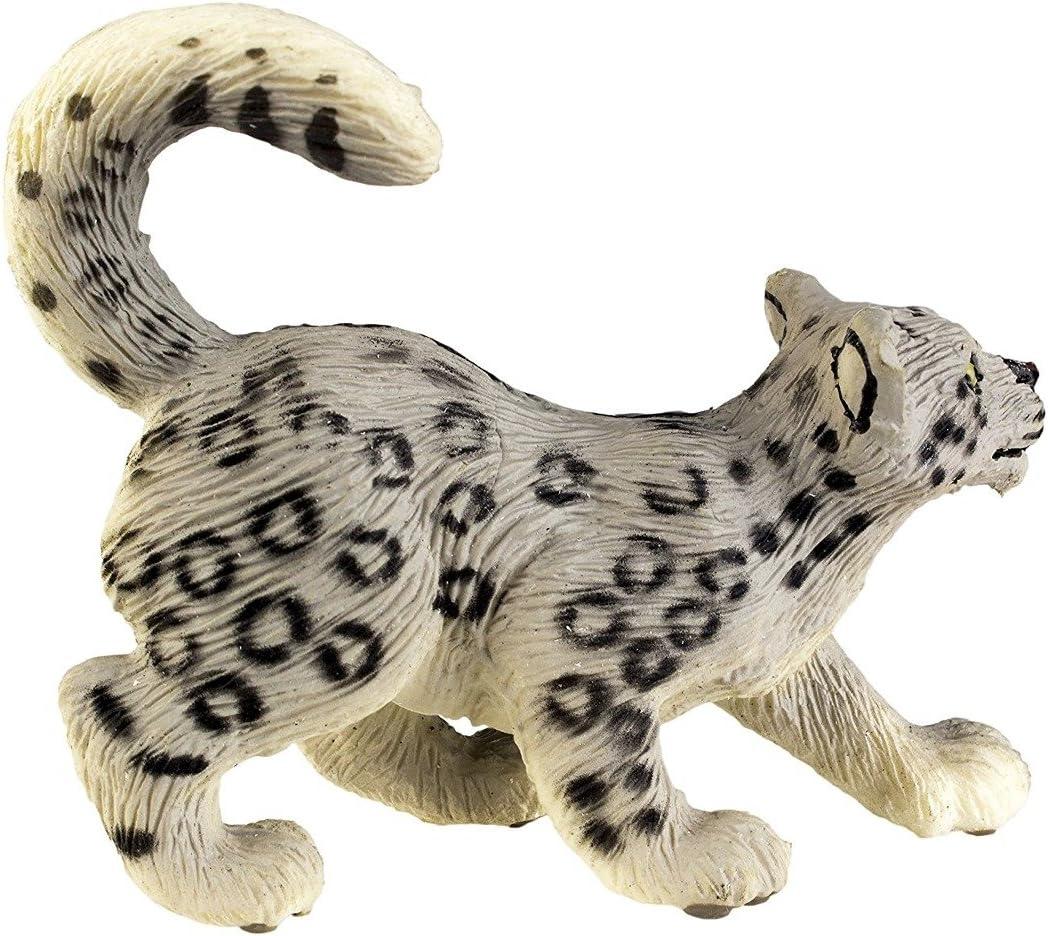 Safari Ltd. | Snow Leopard Cub | Wild Safari Wildlife Collection | Toy Figurines for Boys & Girls
