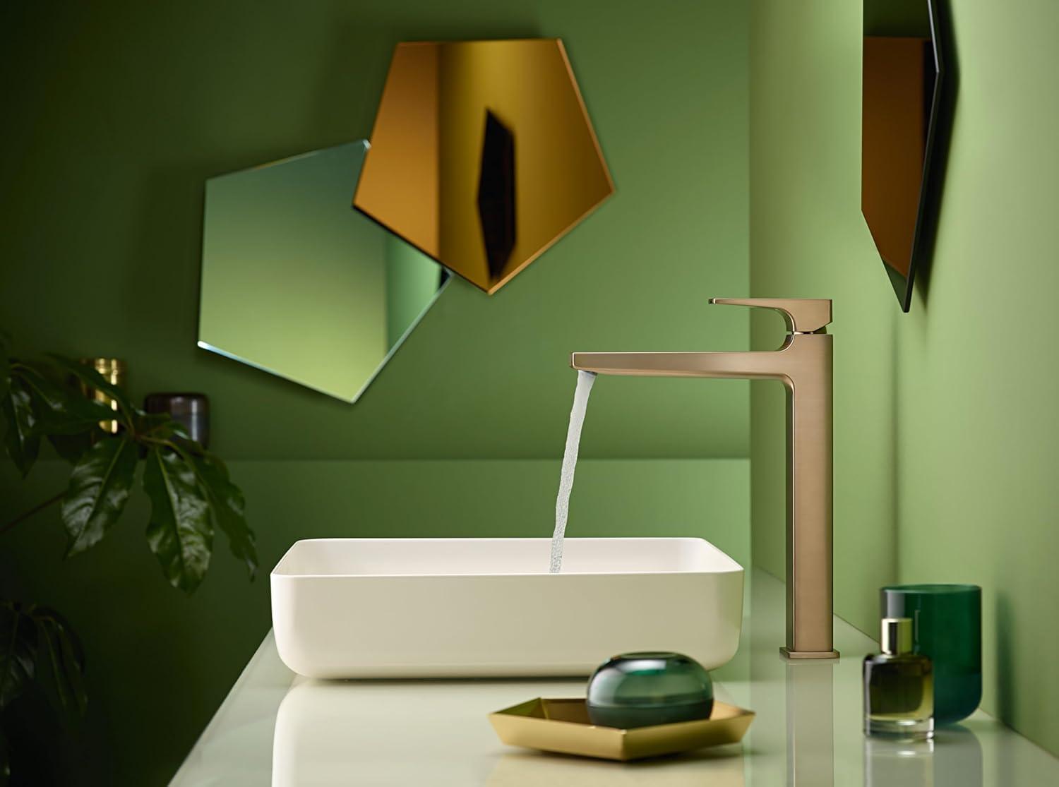 Hansgrohe Metropol Single-Hole Faucet 260 with Lever Handle and Drain Assembly, 1.2 GPM